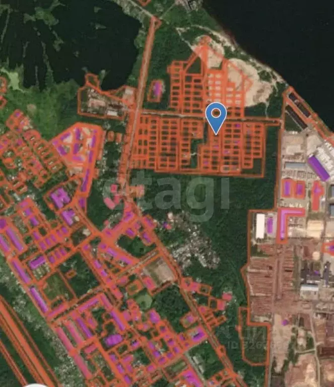 Участок в Архангельская область, Архангельск пос. Цигломень, ул. ... - Фото 2