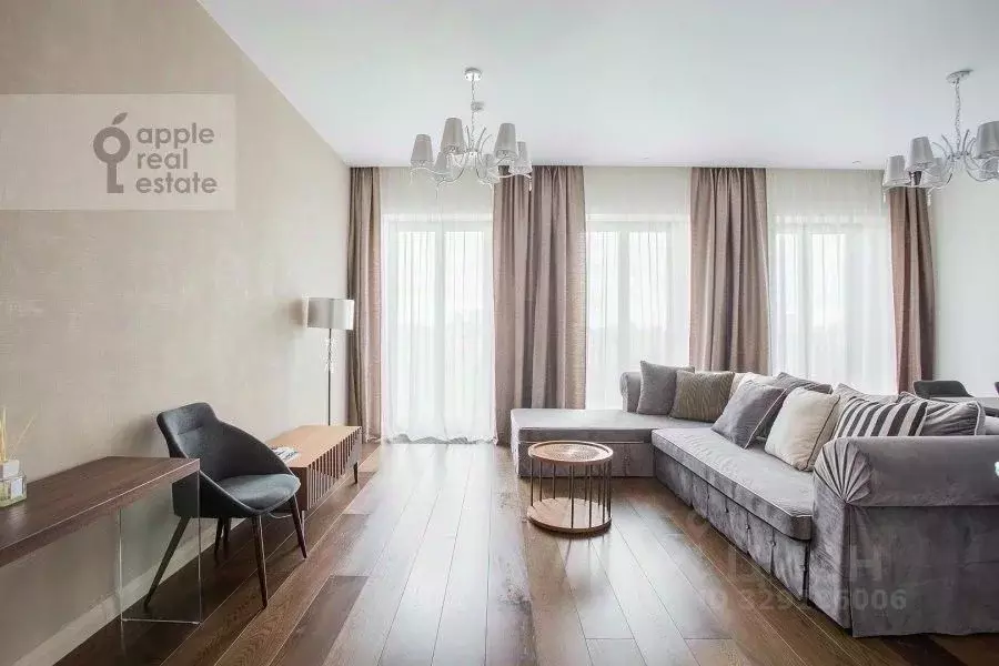 2-к кв. Москва Ленинградский просп., 36с31 (93.0 м) - Фото 1