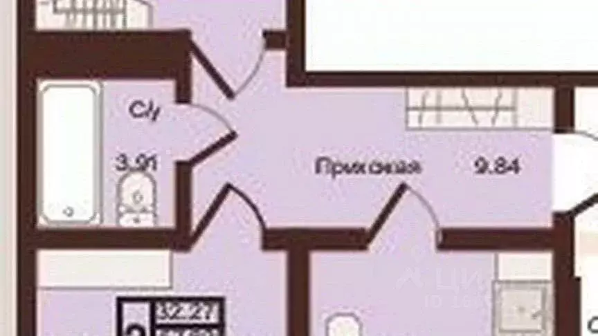 2-к кв. Оренбургская область, Оренбург Красный городок мкр, ул. ... - Фото 2