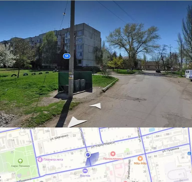 3-к кв. Крым, Ленино пгт ул. Пушкина, 51 (60.0 м) - Фото 1