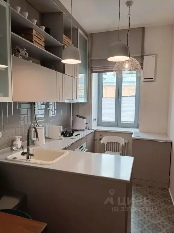1-к кв. Москва Большая Пироговская ул., 35АС1 (43.0 м) - Фото 2