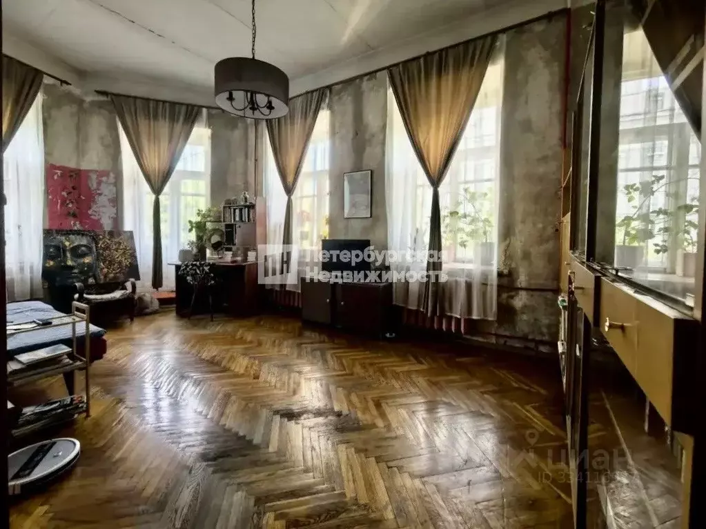 3-к кв. Санкт-Петербург Кронверкский просп., 71/46 (91.5 м) - Фото 1
