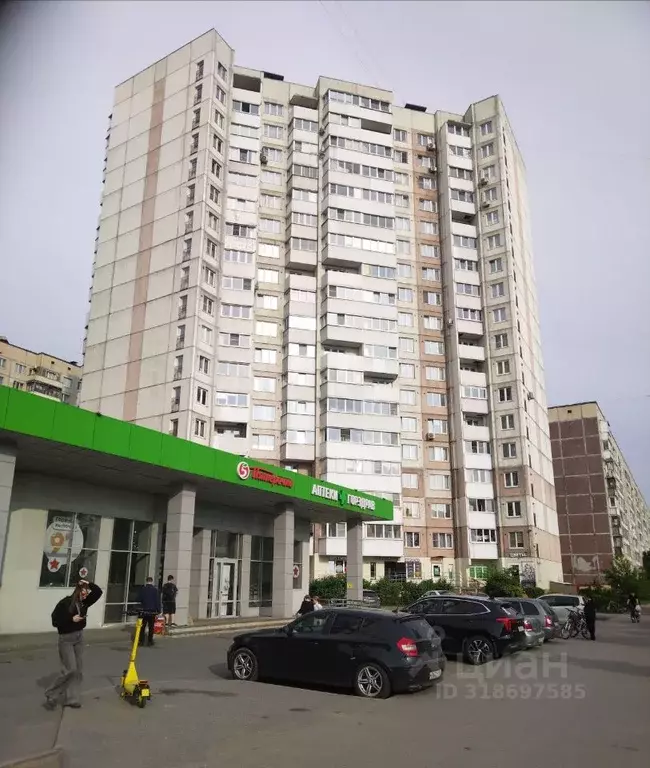 Свободной планировки кв. Санкт-Петербург просп. Наставников, 47К1 ... - Фото 0