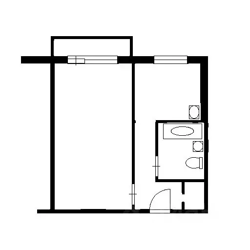 1-к кв. Новосибирская область, Новосибирск Холодильная ул., 18/1 (30.0 ... - Фото 2