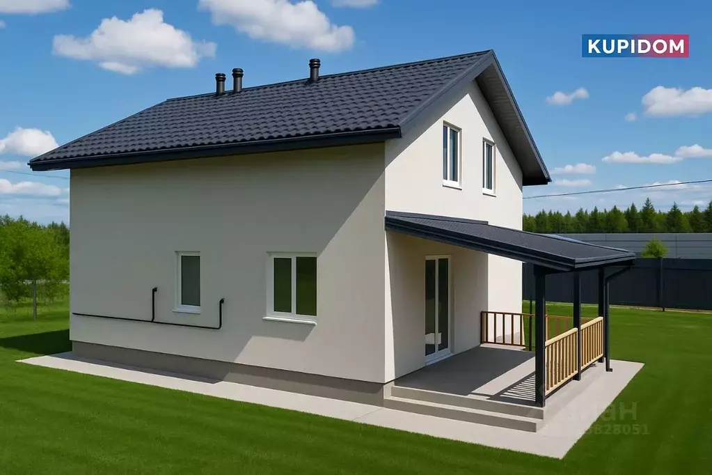 Дом в Калужская область, Боровский муниципальный округ, Совьяки с/пос, ... - Фото 2