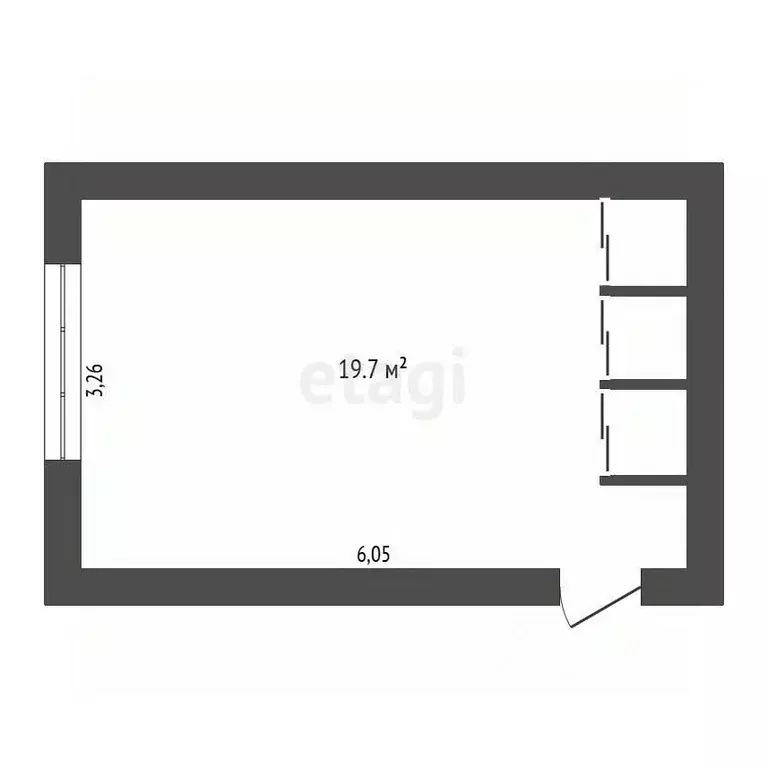 Комната Амурская область, Благовещенск Студенческая ул., 36 (19.7 м) - Фото 2