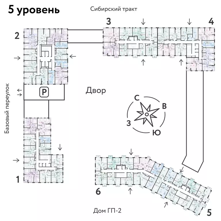 2-к квартира, 46.1 м - Фото 1