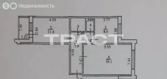 2-комнатная квартира: Воронеж, улица Мордасовой, 11А (51 м) - Фото 1