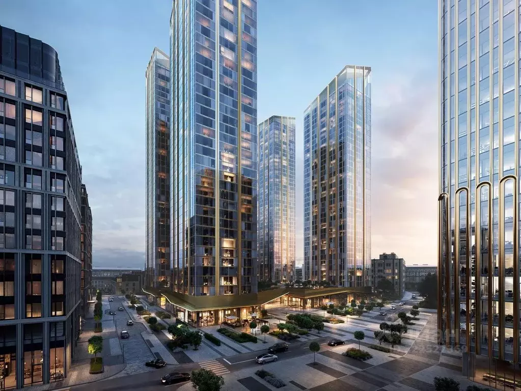 2-к кв. Москва Северный ао, Беговой р-н, Слава жилой комплекс (67.8 м) - Фото 2