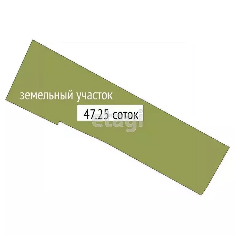 Участок в Новосибирская область, Ордынское рп ул. Чехова (47.25 сот.) - Фото 2