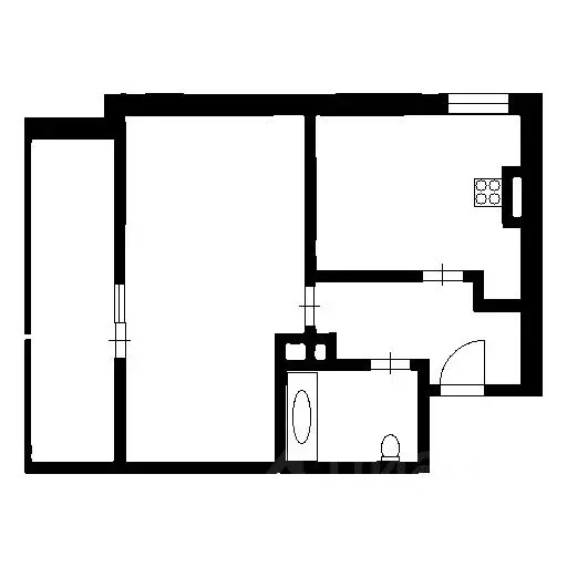 1-к кв. Севастополь ул. Колобова, 18/11 (39.8 м) - Фото 1