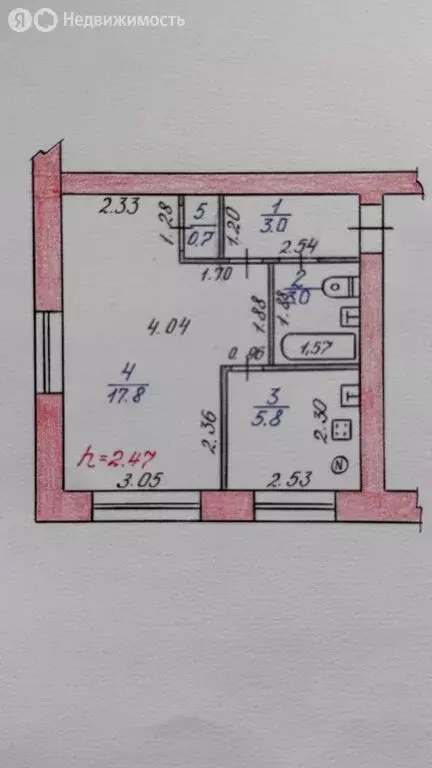 1-комнатная квартира: Белоусово, улица Гурьянова, 31 (30.3 м) - Фото 2