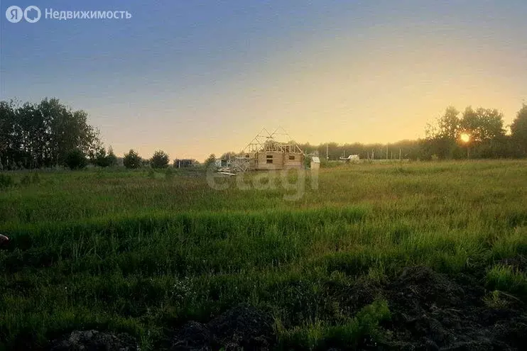 Участок в село Плотниково, микрорайон Южный, Родниковая улица (4.97 м) - Фото 1