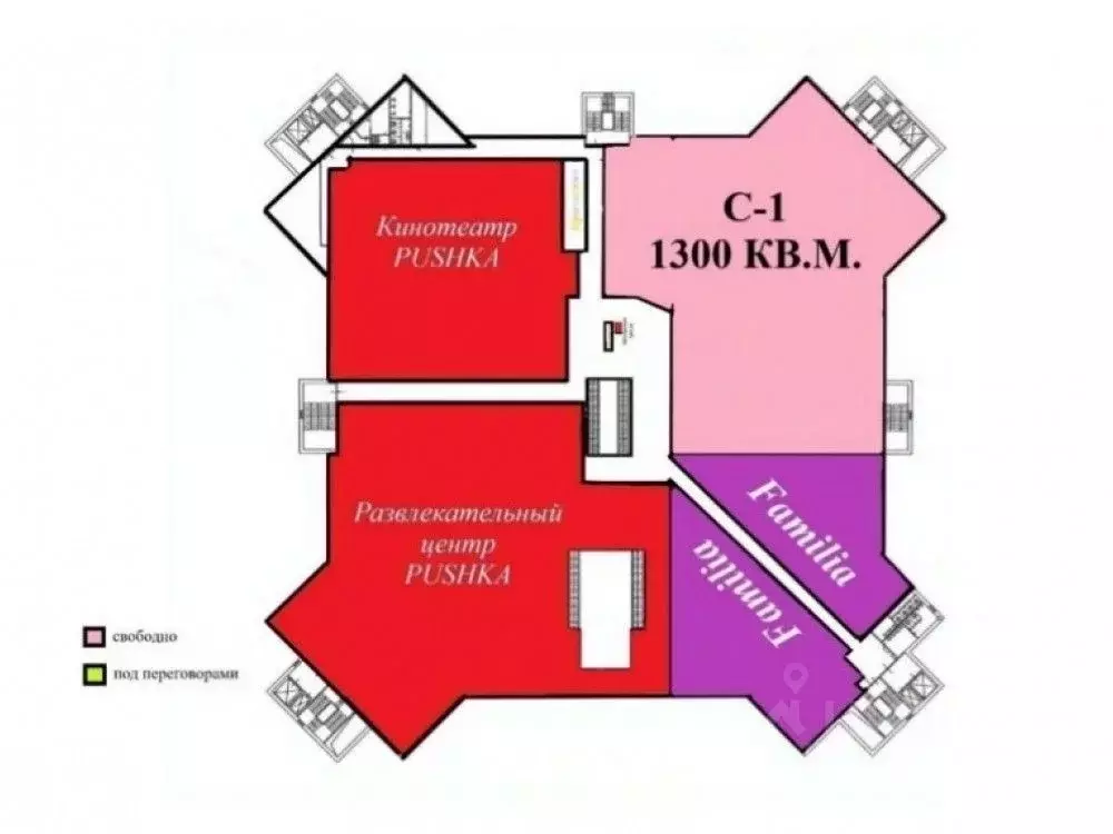 Торговая площадь в Москва ул. Борисовские Пруды, 26 (1300 м) - Фото 1