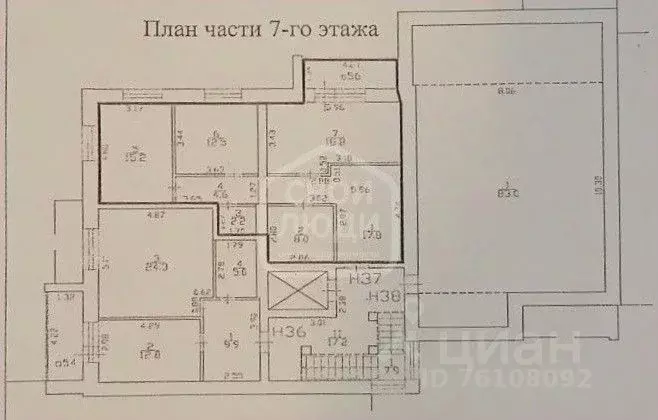 2-к кв. Рязанская область, Рязань ул. Мещерская, 24/12 (82.7 м) - Фото 2