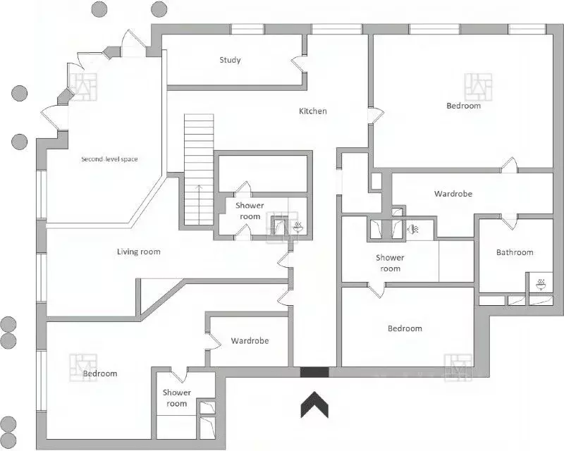 5-к кв. Москва ул. Ефремова, 19к1 (600.0 м) - Фото 2