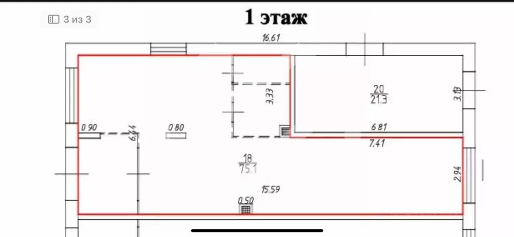 Помещение свободного назначения в Москва бул. Веласкеса, 7к4 (100 м) - Фото 1