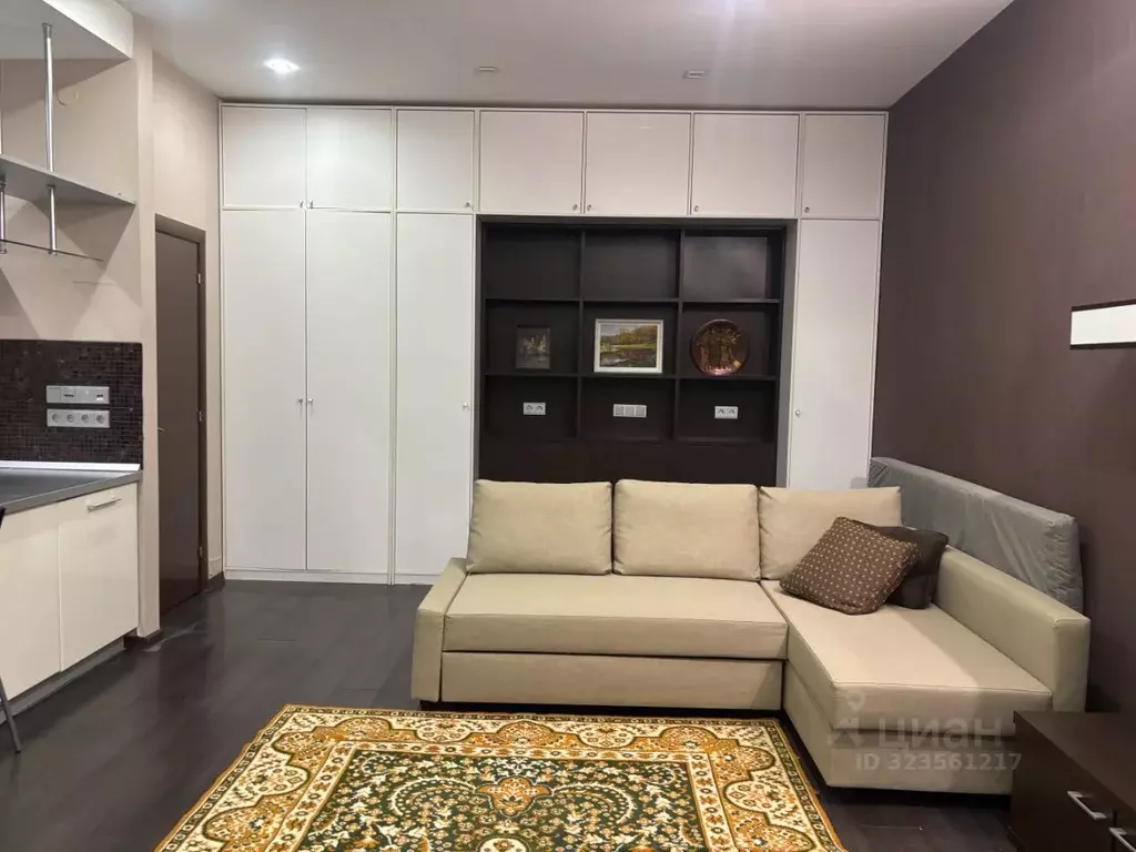 Студия Санкт-Петербург Захарьевская ул., 5 (45.0 м) - Фото 1