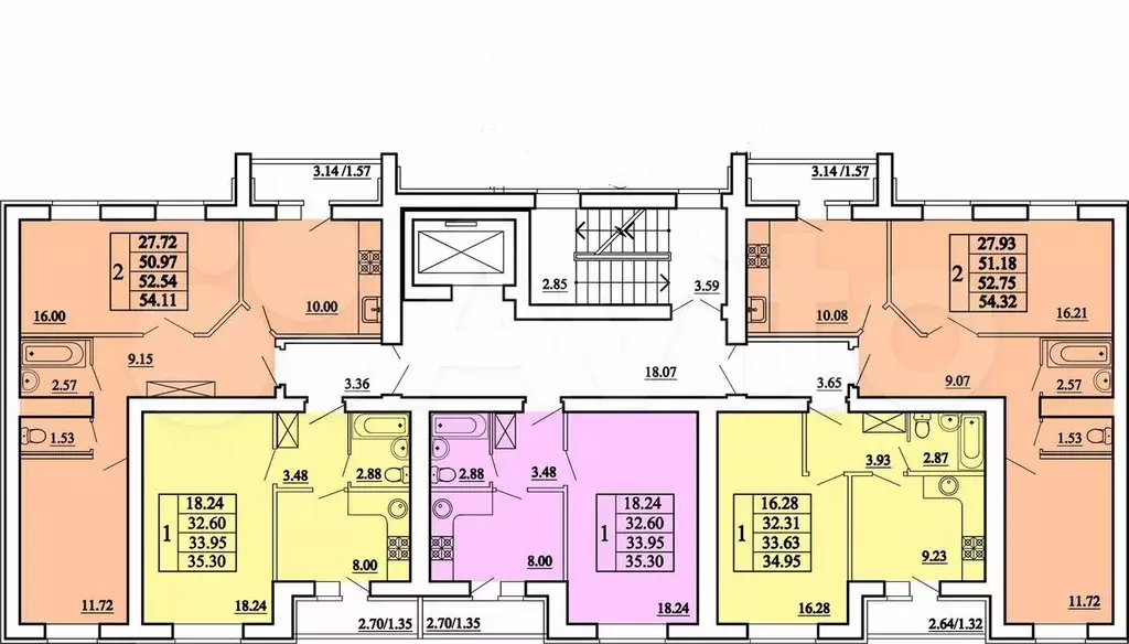 1-к. квартира, 35 м, 5/10 эт. - Фото 0