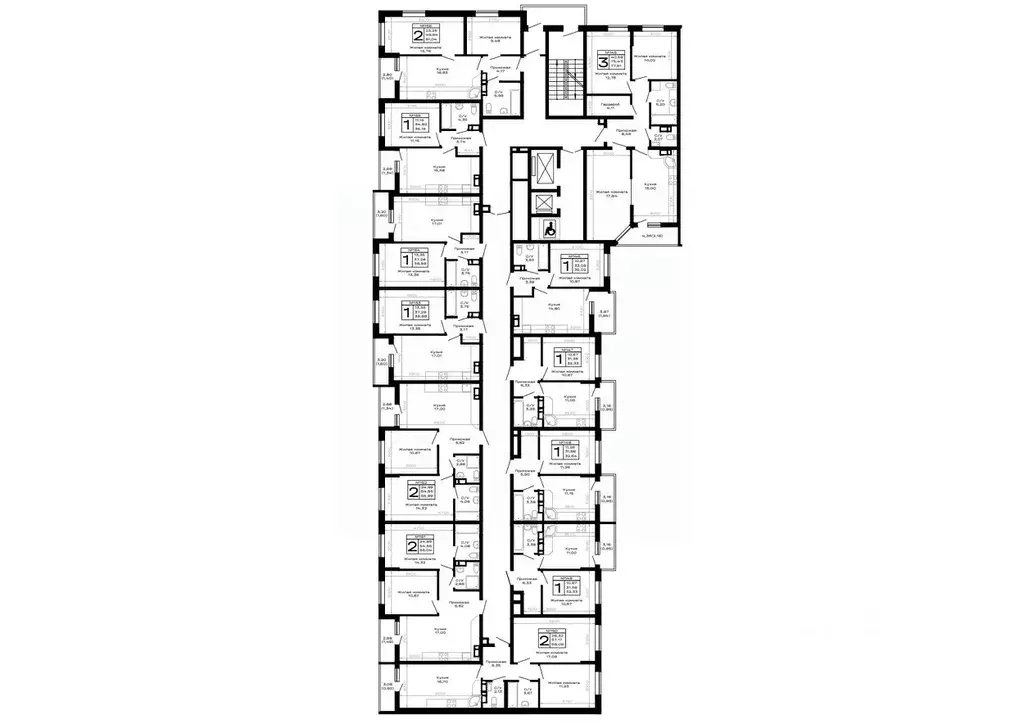 1-к кв. Адыгея, Майкоп  (38.88 м) - Фото 2