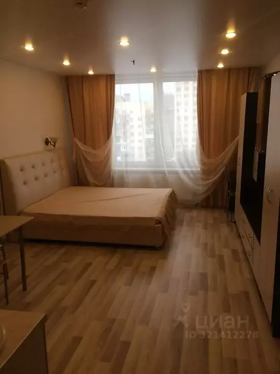 Студия Санкт-Петербург ул. Хошимина, 16А (28.4 м) - Фото 0