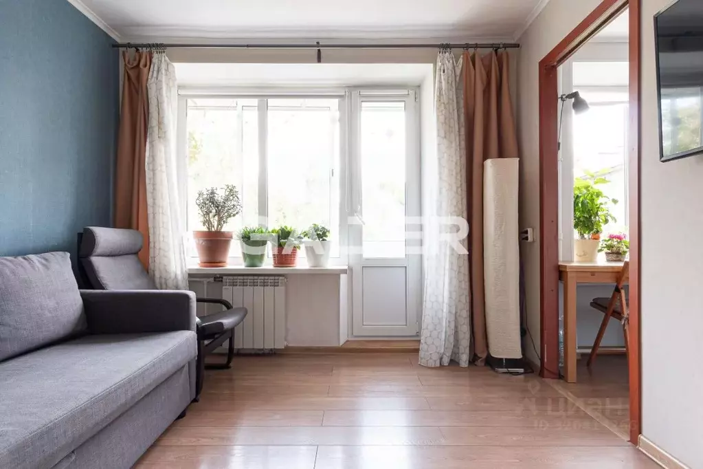 3-к кв. Санкт-Петербург ул. Шевченко, 29 (56.2 м) - Фото 2