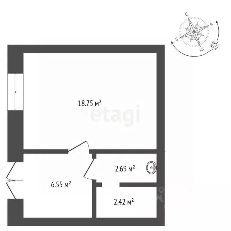 Помещение свободного назначения в Забайкальский край, Чита ... - Фото 1