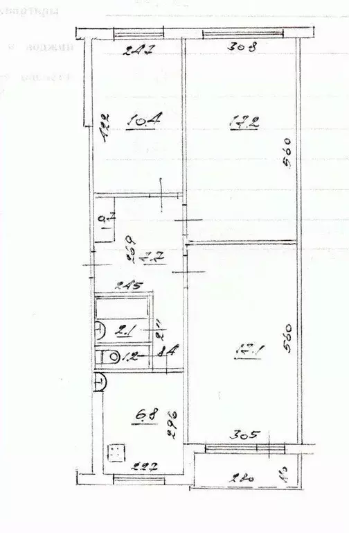 3-к кв. Самарская область, Самара Алма-Атинская ул., 116 (65.0 м) - Фото 2