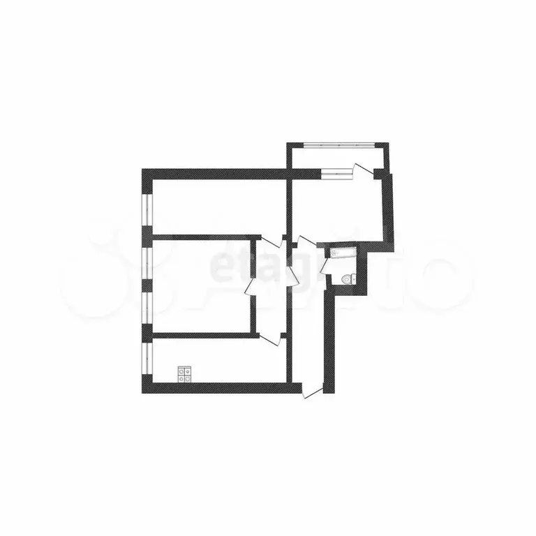 3-к. квартира, 97,8 м, 8/9 эт. - Фото 0