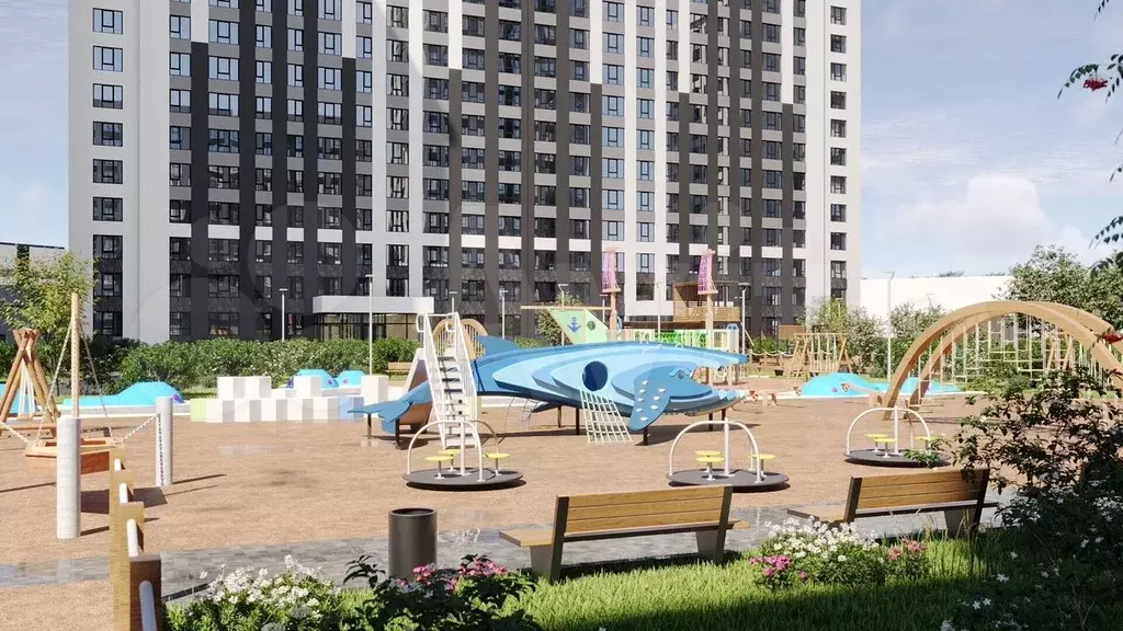 1-к. квартира, 32,9 м, 13/16 эт. - Фото 0