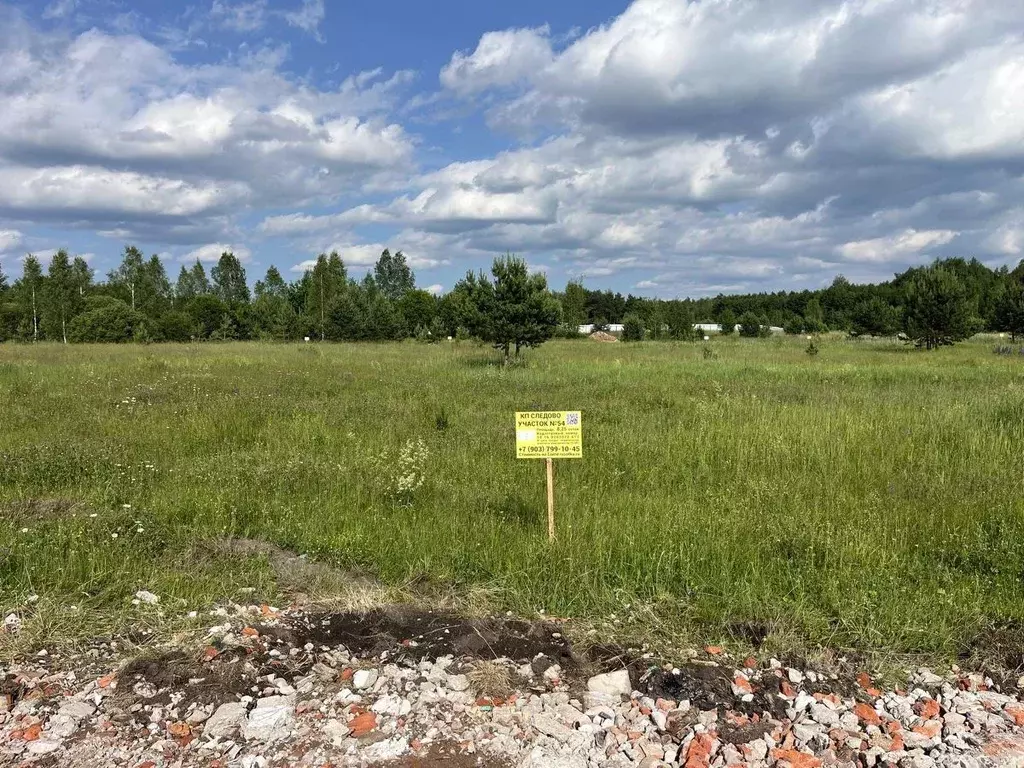 Участок в Московская область, Богородский городской округ, Следово кп ... - Фото 1