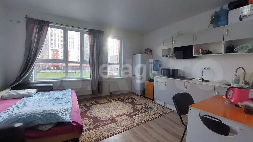 Квартира-студия, 27,6 м, 2/15 эт. - Фото 0