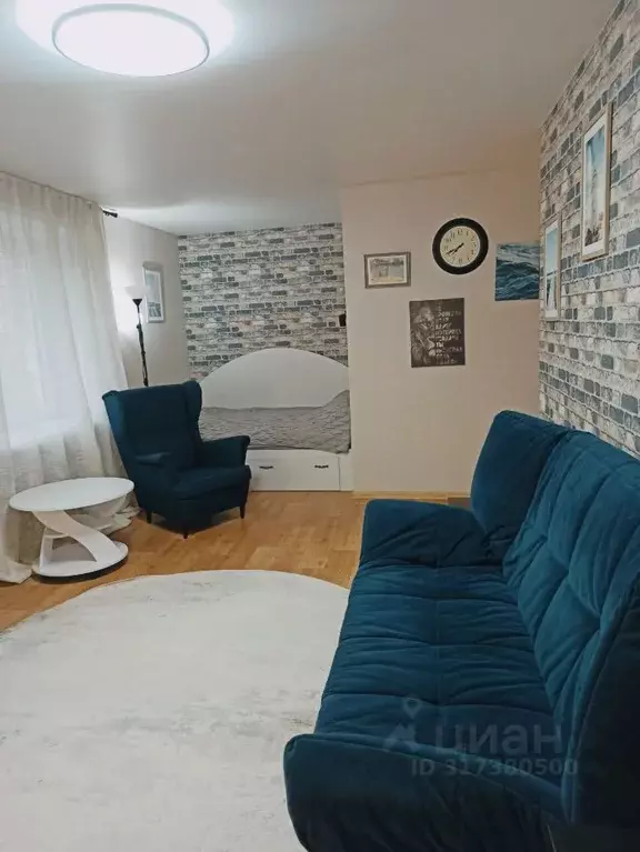 1-к кв. Самарская область, Тольятти Ленинский просп., 13 (41.0 м) - Фото 1