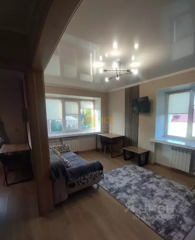 1-к кв. Омская область, Омск Городок Нефтяников мкр, ул. Андрианова, 6 ... - Фото 1