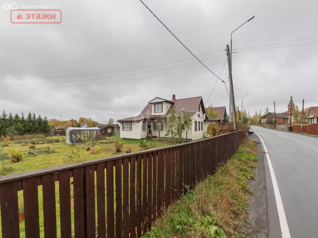 Дом в село Кончезеро, Октябрьская улица (53.3 м) - Фото 0