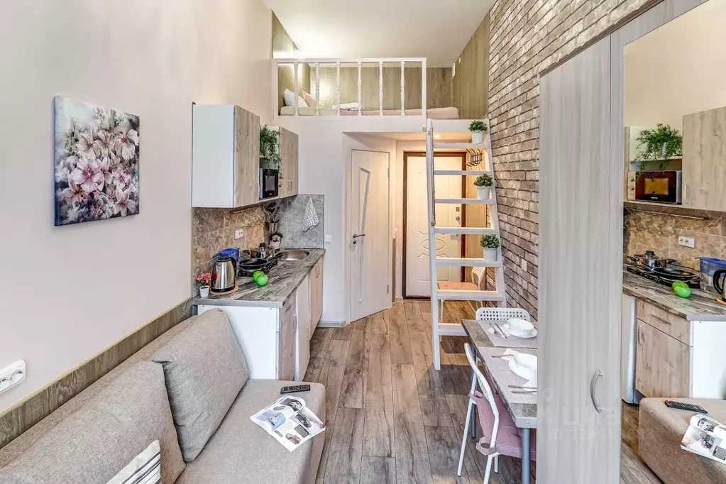 Студия Санкт-Петербург Старо-Петергофский просп., 42 (16.0 м) - Фото 2