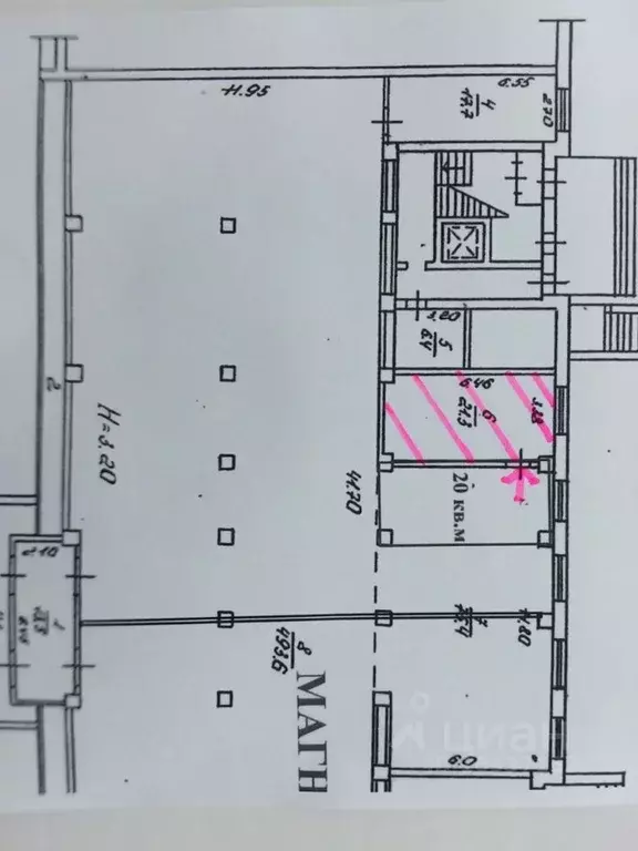 Помещение свободного назначения в Волгоградская область, Волгоград ул. ... - Фото 2