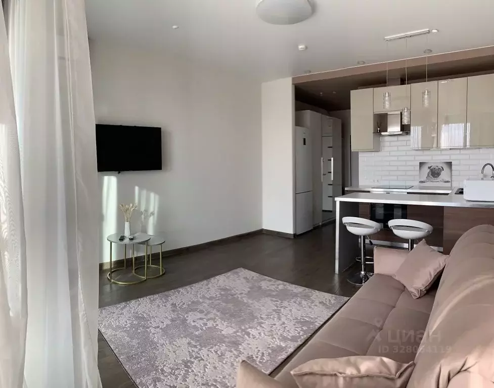 Студия Москва Ходынский бул., 2 (32.0 м) - Фото 2