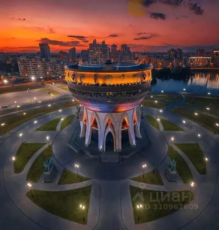 1-к кв. Татарстан, Казань ул. Алексея Козина, 9 (47.0 м) - Фото 2