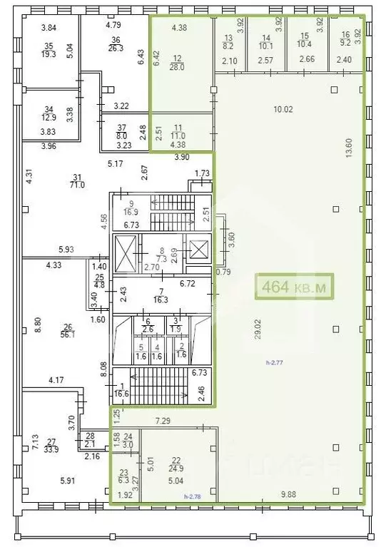 Помещение свободного назначения в Москва Подкопаевский пер., 4 (464 м) - Фото 2