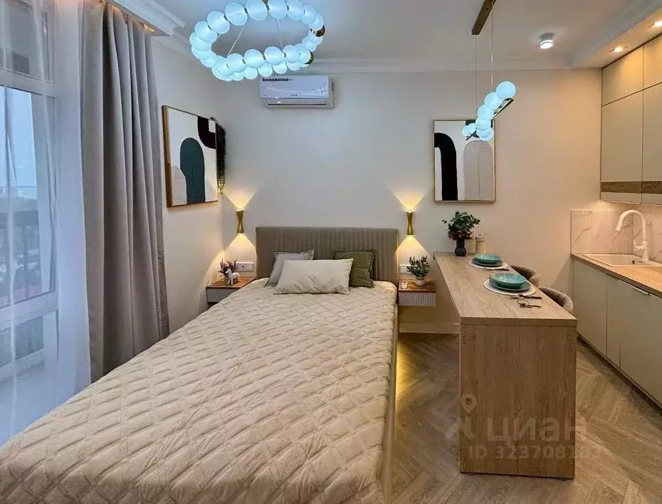 Студия Москва Бартеневская ул., 18к2 (25.3 м) - Фото 2