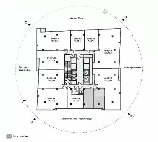 Офис в Москва ул. Неверовского, 10с3А (1318 м) - Фото 1