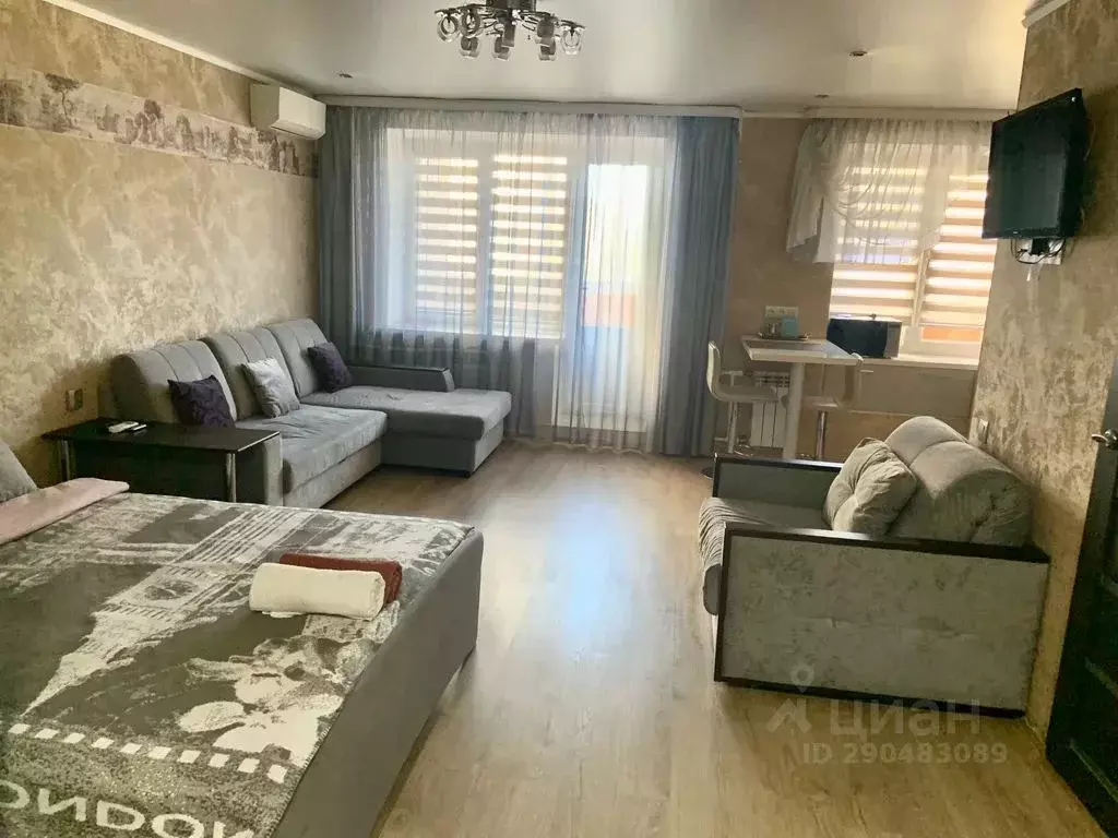 1-к кв. Липецкая область, Липецк ул. Гагарина, 101 (33.0 м) - Фото 1