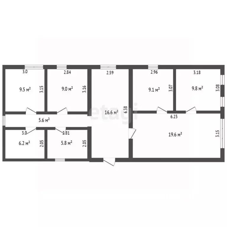 Дом в Костромская область, Галич 1 Мая ул., 58 (97 м) - Фото 2