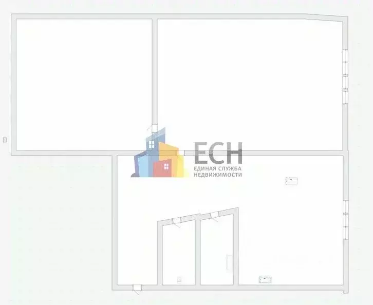 2-к кв. Тульская область, Тула ул. Академика Павлова, 34 (45.7 м) - Фото 2