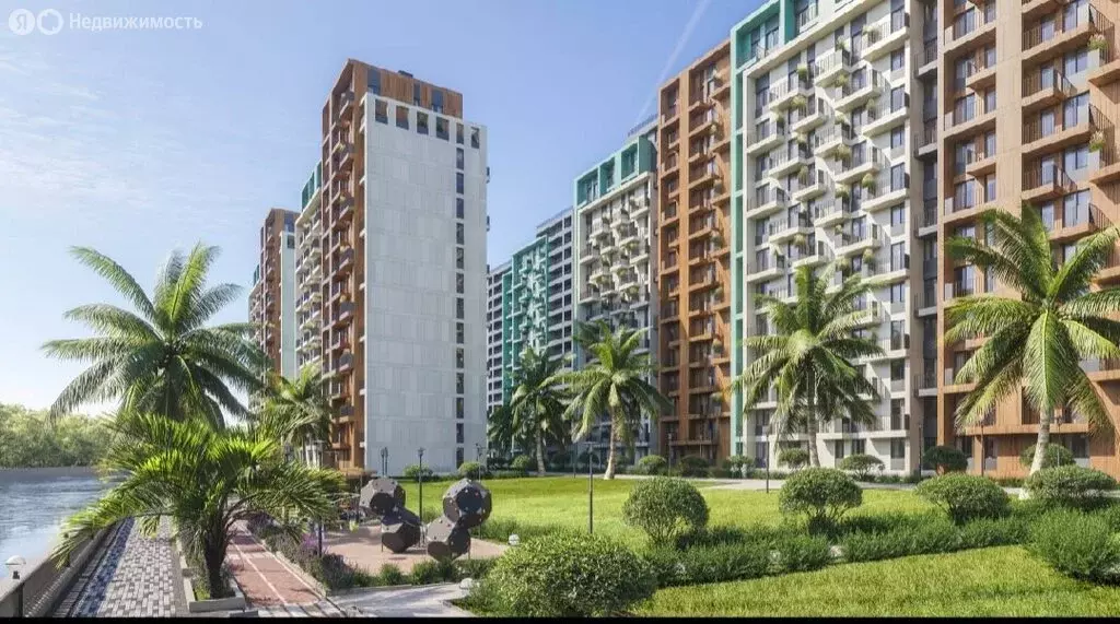 3-комнатная квартира: посёлок городского типа Дагомыс, Российская ... - Фото 2