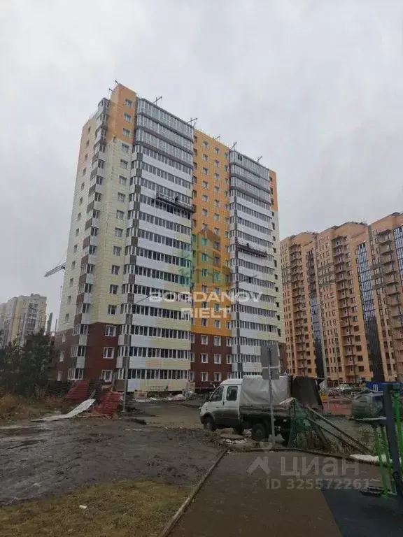 Студия Омская область, Омск ул. Перелета, 27с2 (28.73 м) - Фото 2