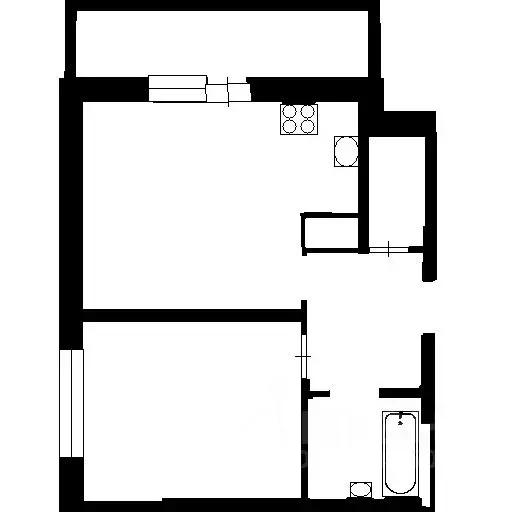 1-к кв. Санкт-Петербург ул. Плесецкая, 10 (35.7 м) - Фото 2