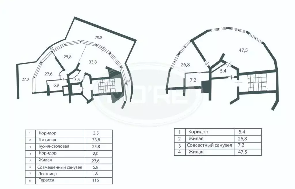 4-комнатная квартира: светлогорск, улица карла маркса, 3а (212 м) - Фото 1