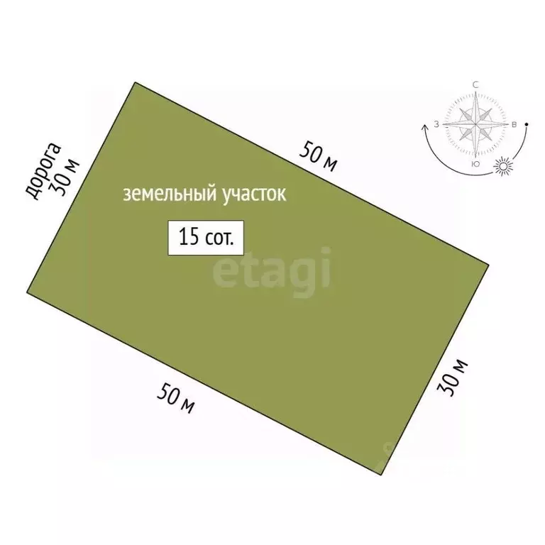 Участок в Забайкальский край, Чита Кутузовский проезд, 79 (15.0 сот.) - Фото 2